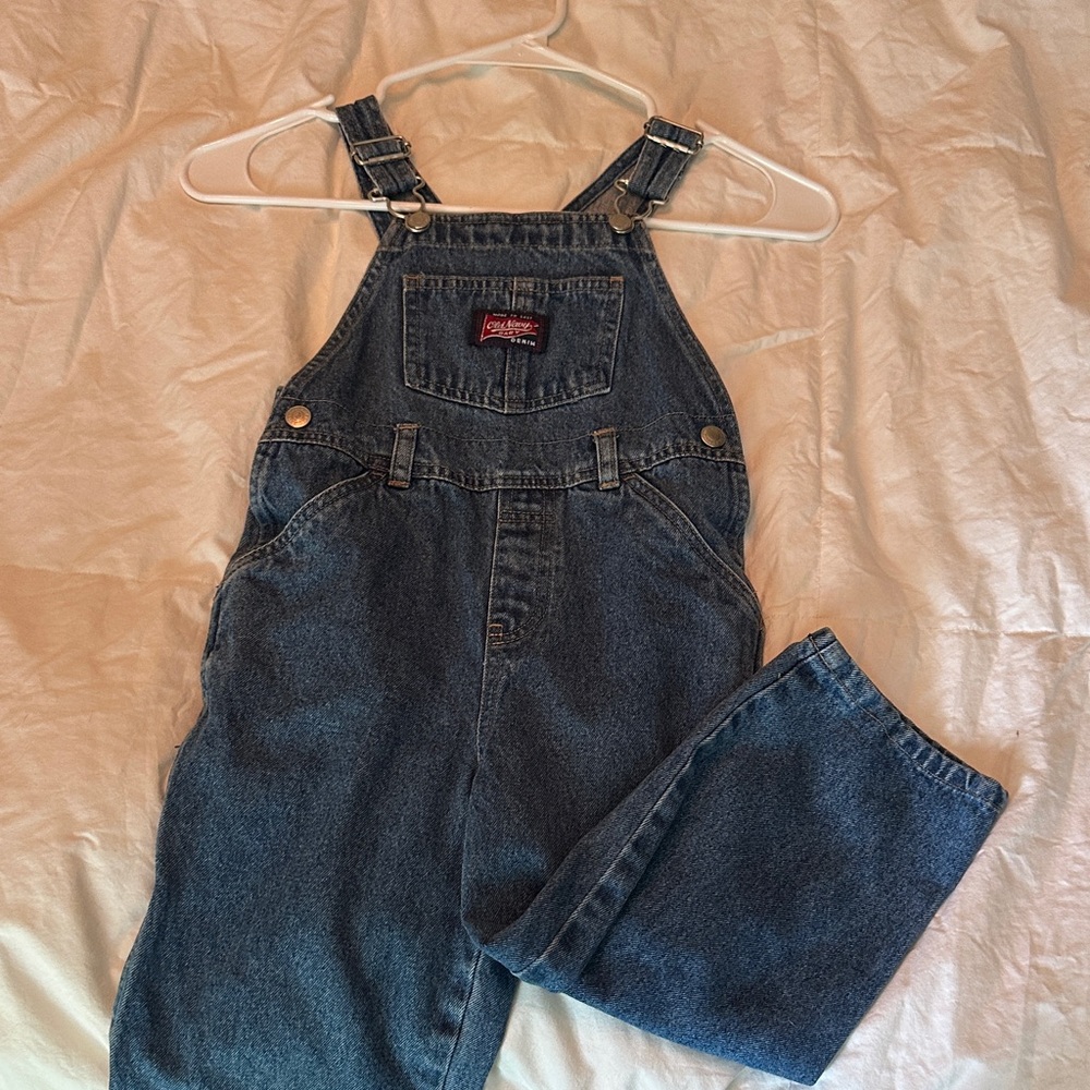 Old Navy Blue Denim Kids Jumpsuit